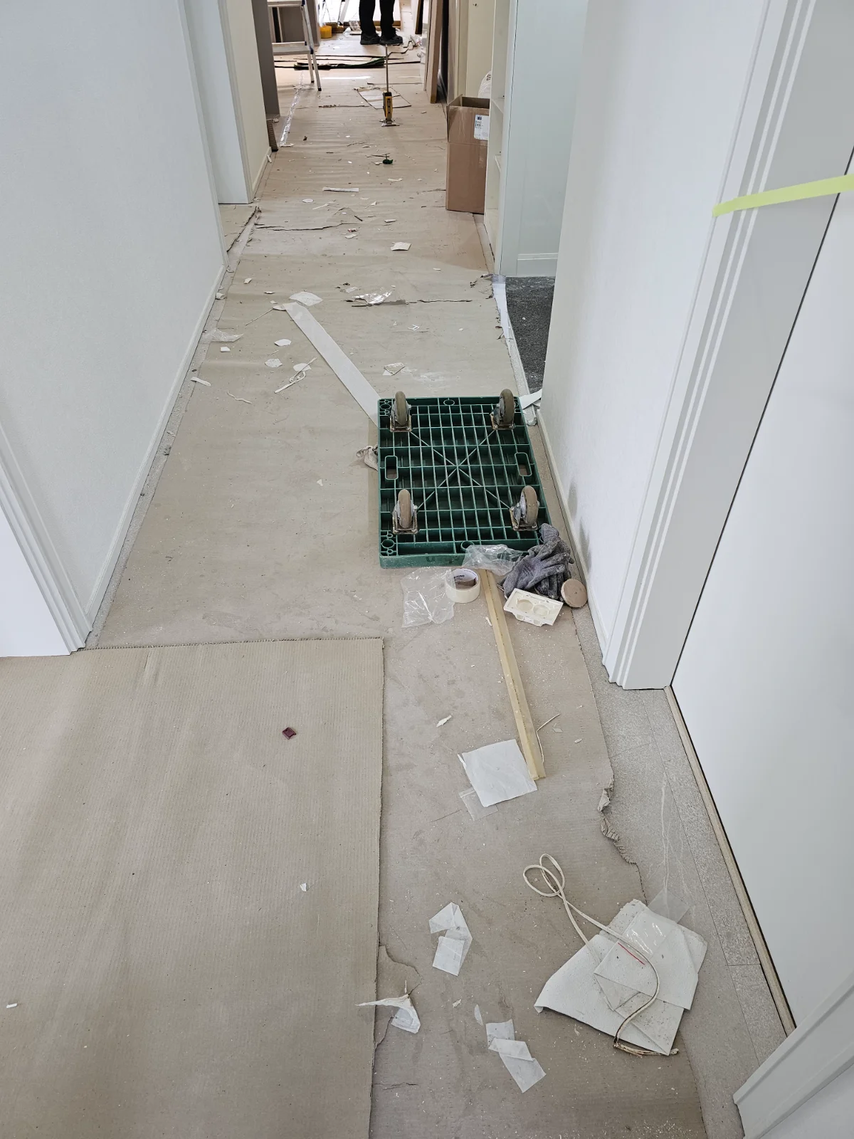 플로리체 위례 거실화장실 + 안방화장실 줄눈시공 전